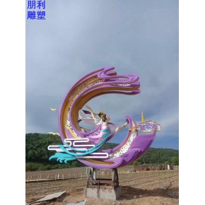 供应荷花仙子雕塑生产厂家 地产精神堡垒荷仙子雕塑 仙女雕塑底座