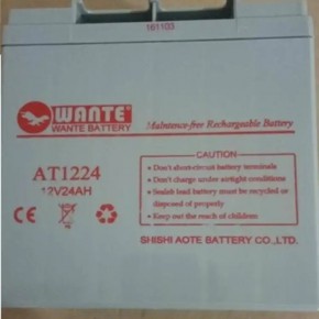万特蓄电池AT12400 12V40AH现货安装指导储能电源