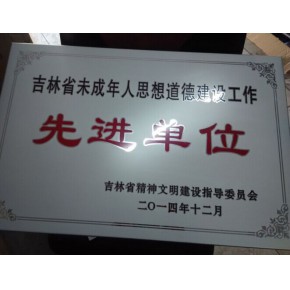 颁奖牌匾,荣誉授权牌,奖杯,奖牌制作,金属牌匾,沈阳市方正标牌厂
