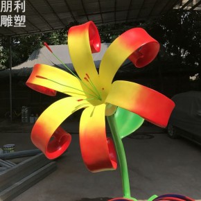 欧式景观兰花雕塑承接-街头雕塑-台湾中式兰花雕塑制作厂家