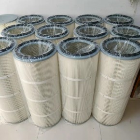 车间喷涂厂专用除尘滤芯 3560/3266聚酯粉尘滤筒 空气滤芯