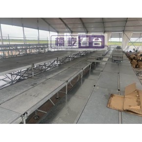 电影节观众看台租赁 媒体转播平台搭建 全国12大物流中心 徒手拆卸/可循环使用
