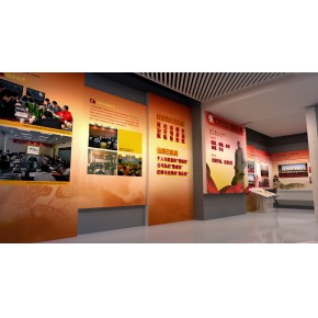 现代化廉洁文化体验馆装修建造 清廉文化展厅展示图