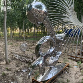 浪花雕塑标准生产商 民俗天壶雕塑 园林建筑浪花天壶雕塑