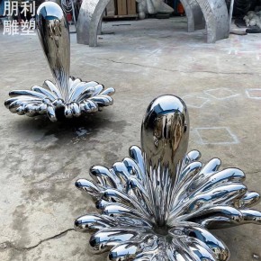 水滴子雕塑生产生产商 钢结构水尖雕塑  建筑水滴尖雕塑