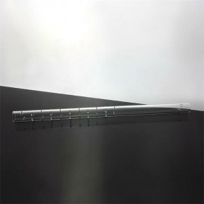 玻璃分划板激光划片蓝宝石玻璃基板激光钻孔盲孔盲槽加工来图定制