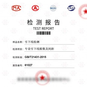引下线-专设引下线根数及间距测试-百检网