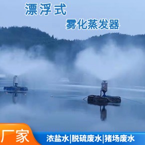高浓盐水蒸发设备 废水蒸发器 蒸发塘漂浮式
