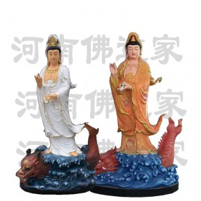 西王母神像照片 太 王母殿王母娘娘 2.1米祥云仙姑造像
