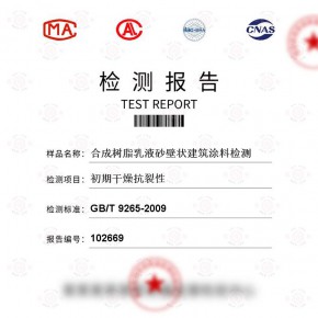 合成树脂乳液砂壁状建筑涂料 初期干燥抗裂性测试