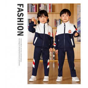 小学生校服班服定制运动服学院风