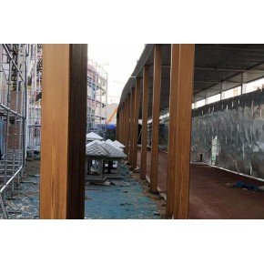 北海木纹氟碳漆 华彩建材 金属上做木纹氟碳漆