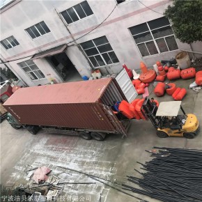 柏泰1000KG浮力管道浮体装置海上抽沙管线浮漂