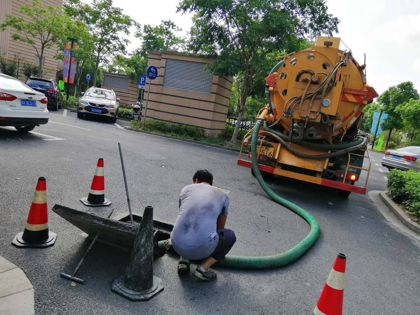 承接福州雨水管道清淤 抽污水泥浆（案例）