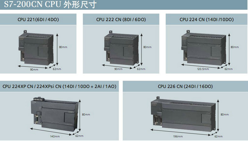 西门子CPU控制器6ES7214-2AD23-0XB8