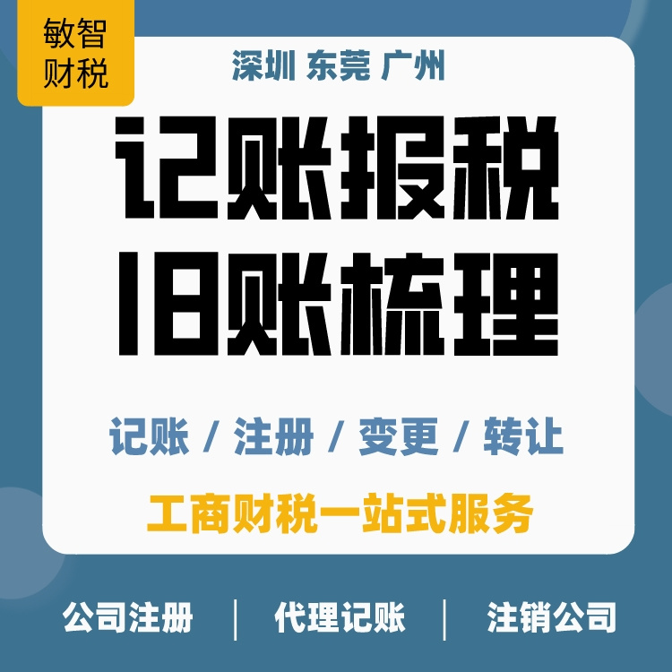 东莞望牛墩记账报税公司注册代办个人公司注册