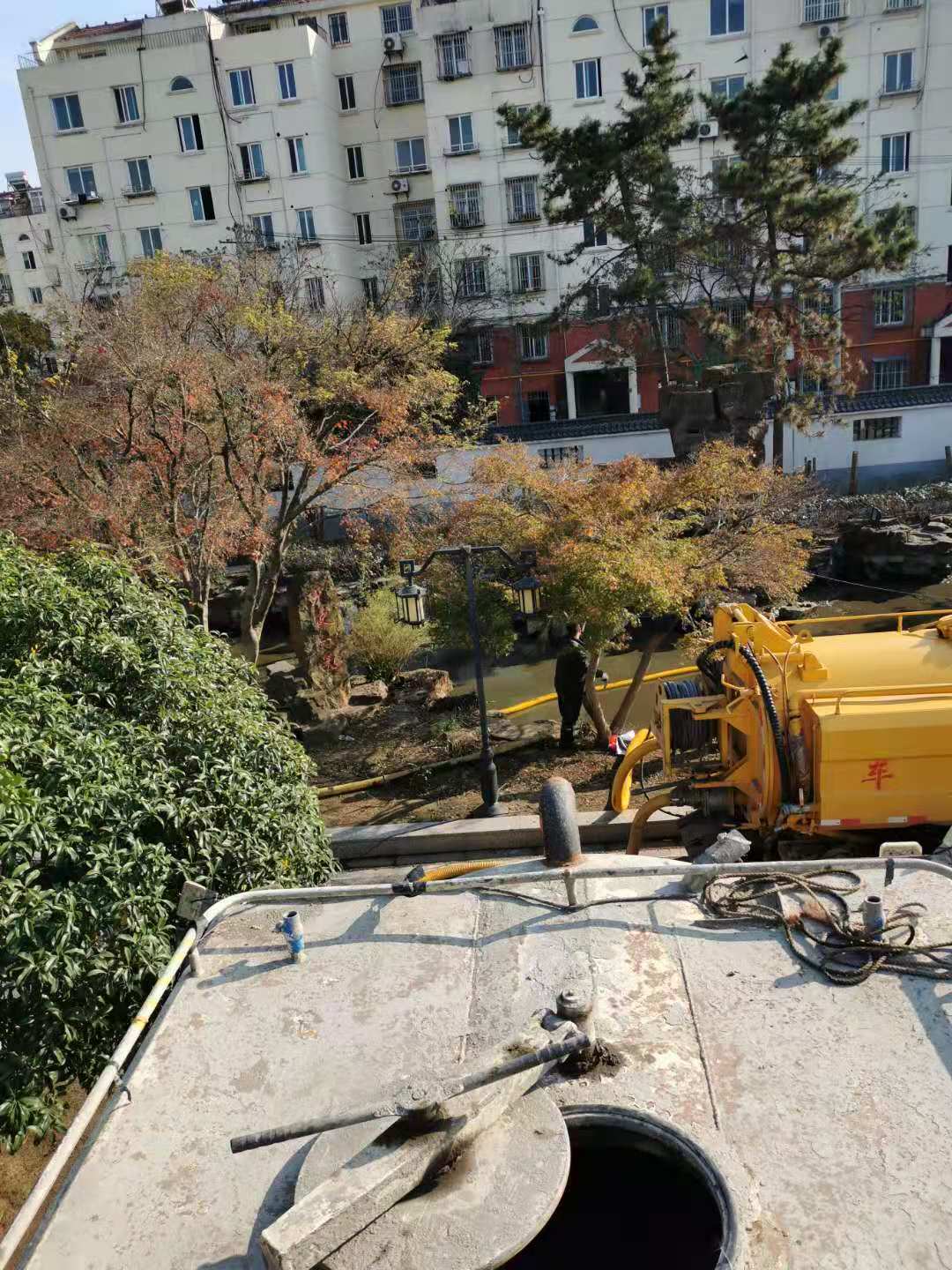 苏州吴门桥街道雨水管道清淤检测 ——环保