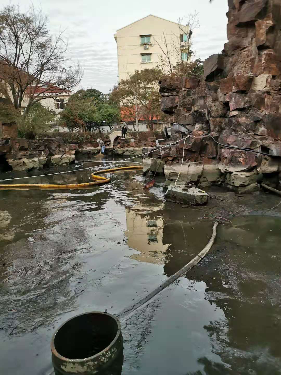 江西抚州黎川化工厂污水池清底 诚信为本