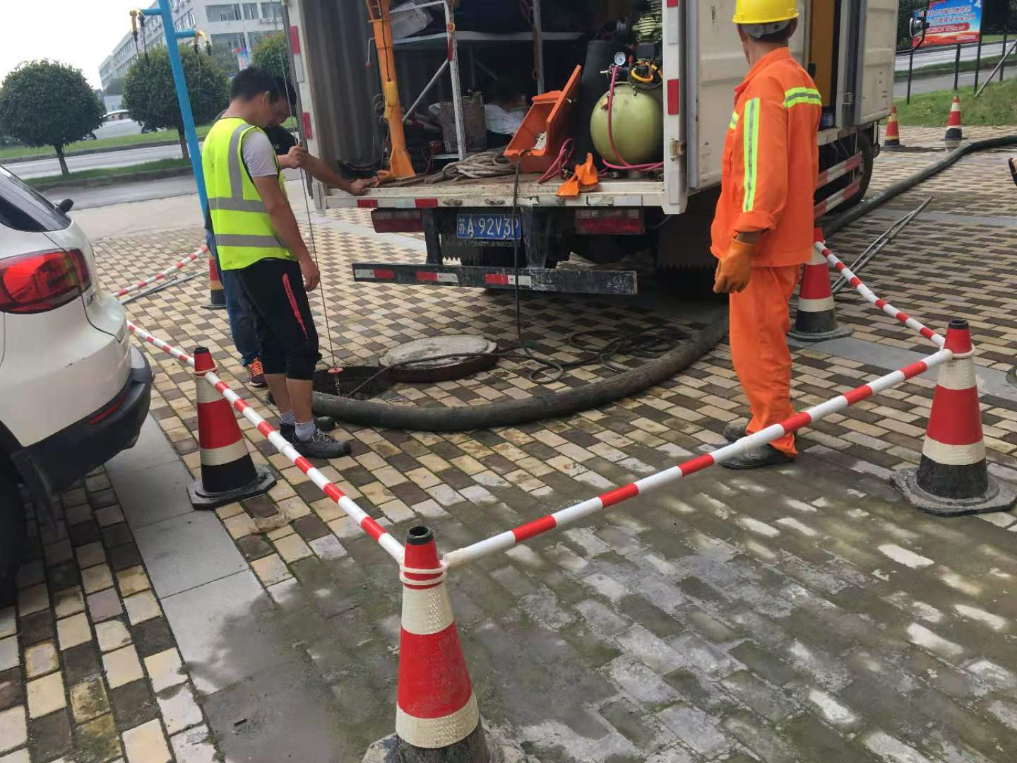 浙江绍兴越城雨水管道清淤检测 ——环保