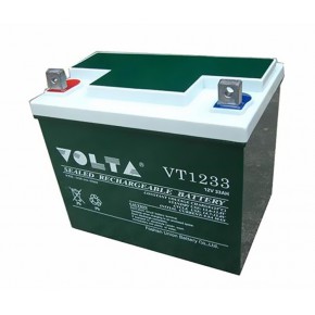 沃塔VOLTA蓄电池12V33AH UPS/EPS铅酸消防应急电源专用阀控式