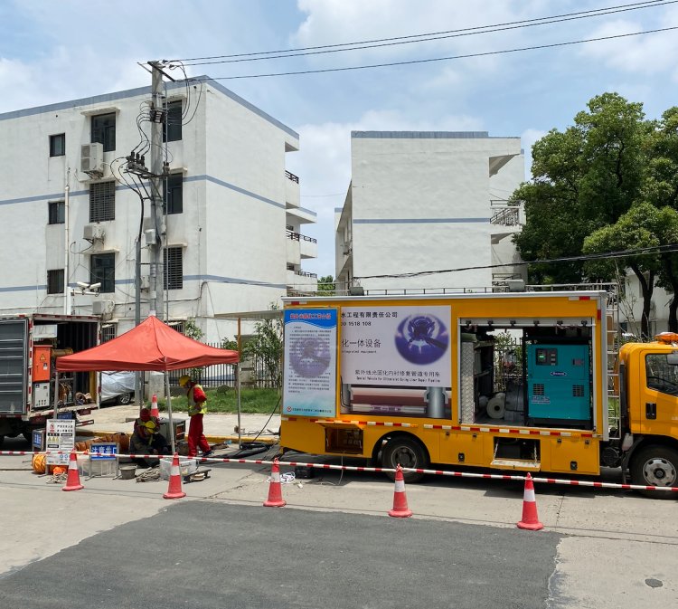 苏州太仓市管道疏通 清淤检测 不锈钢快速锁修复技术污水处理